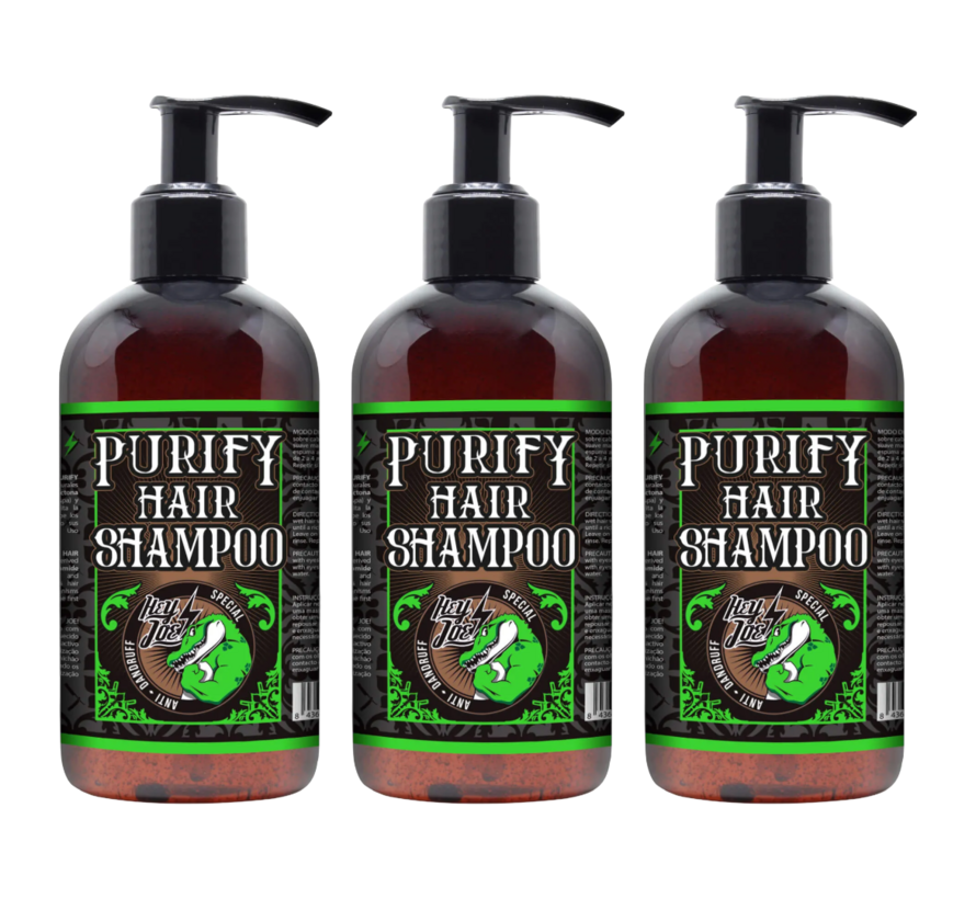 Purify Hair Shampoo 250ml - 3 STUKS