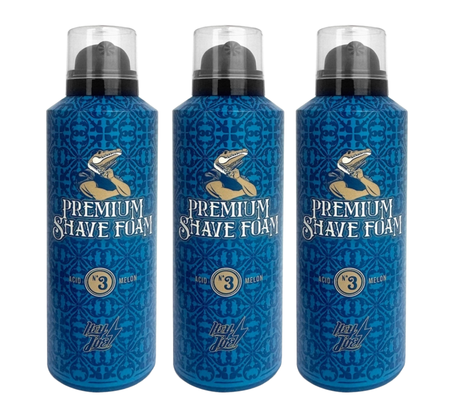 Premium Scheerschuim Acid Melon 270ml - 3 STUKS