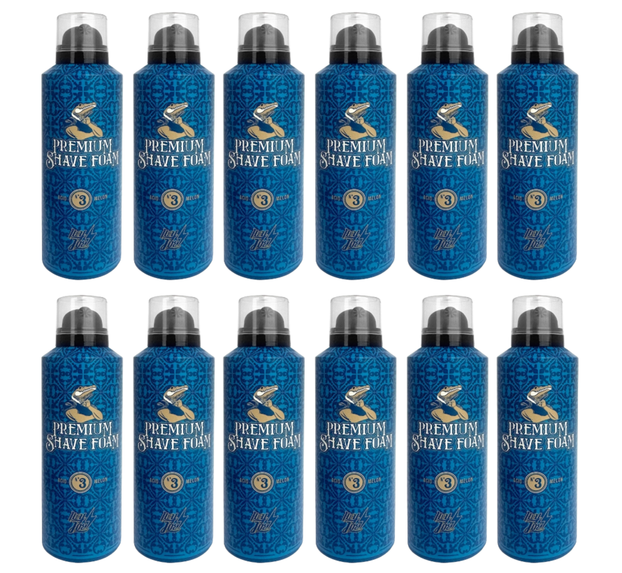 Premium Scheerschuim Acid Melon 270ml - 12 STUKS