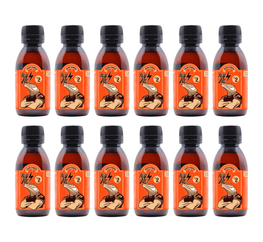 Beard Shampoo no2 Red Mandarin 120ml - 12 STUKS