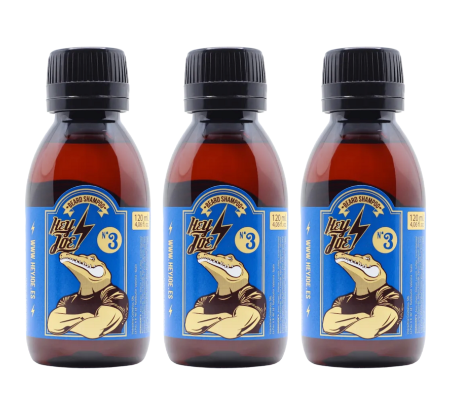 Beard Shampoo no3 Acid Melon 120ml - 3 STUKS
