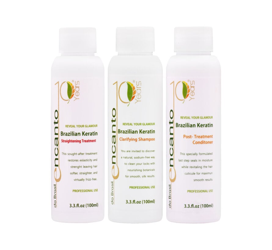 Brazilian Keratin Original Formula Set - 3 Stuks