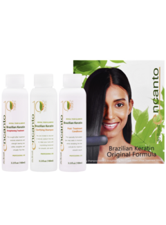 Encanto do Brasil Brazilian Keratin Original Formula Set - 3 Stuks