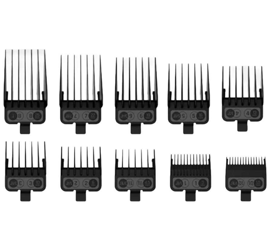Opzetkammenset voor tondeuse/ clipper - 10 stuks