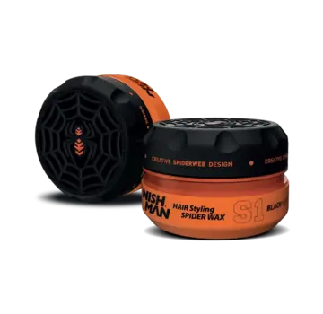 Nish Man Spider Hairwax  S1 Black Widow 150ml