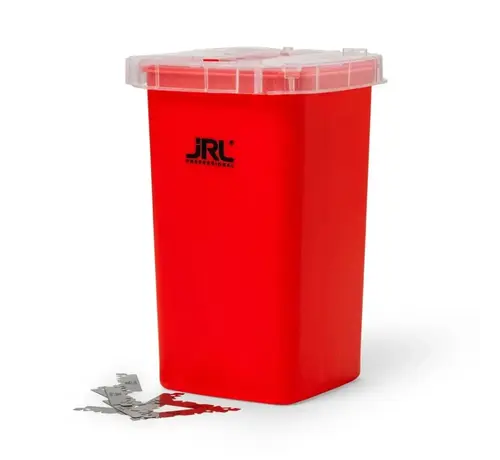 JRL  Waste Blade Container Red