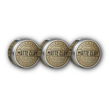 Lockhart's Matte Clay 96Gr. - 3 STUKS