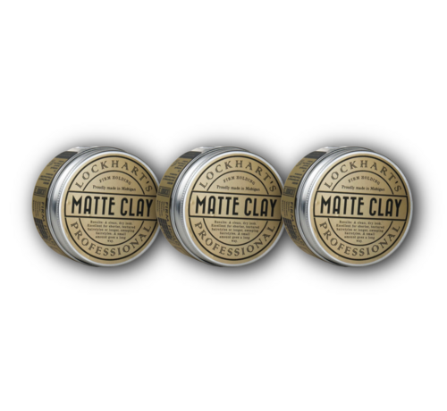 Lockhart's Matte Clay 96Gr. - 3 STUKS
