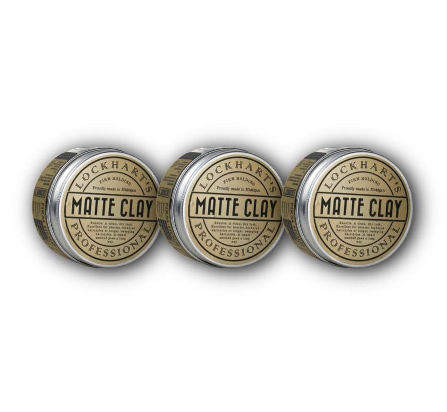 Matte Clay 96Gr. - 3 STUKS