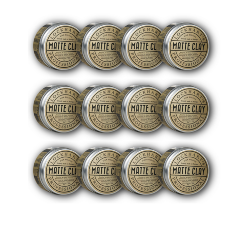 Lockhart's Matte Clay 96Gr.  - 12 STUKS