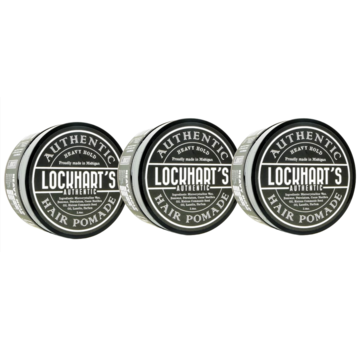Lockhart's Heavy Hold Pomade 96Gr. - 3 STUKS