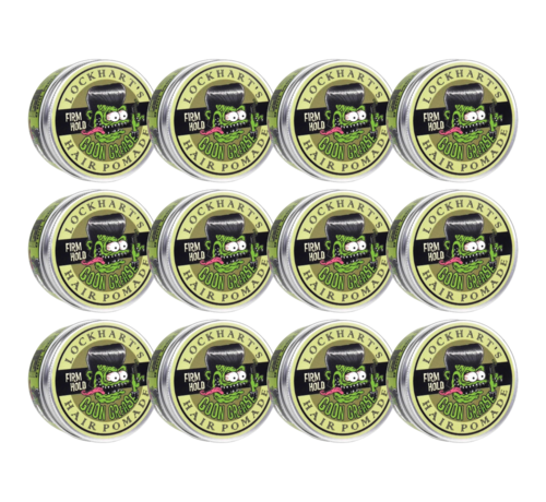 Lockhart's Goon Grease Pomade Firm Hold 96Gr. - 12 STUKS