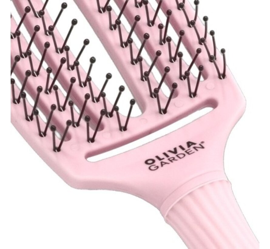 Fingerbrush LOVE Double Pin Pastel Pink