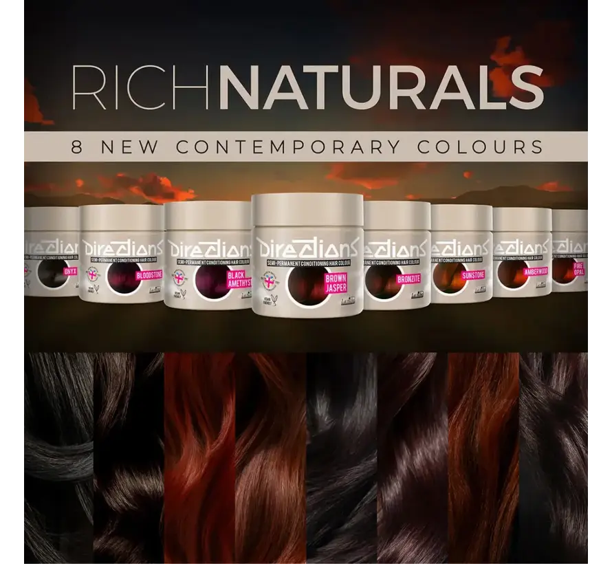100ml Semi-Permanente Haarkleuring - Rich Naturals - 4 STUKS