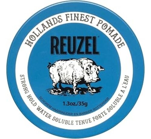 Reuzel Blue High Shine Strong Hold Pomade 35gr. TRAVEL SIZE