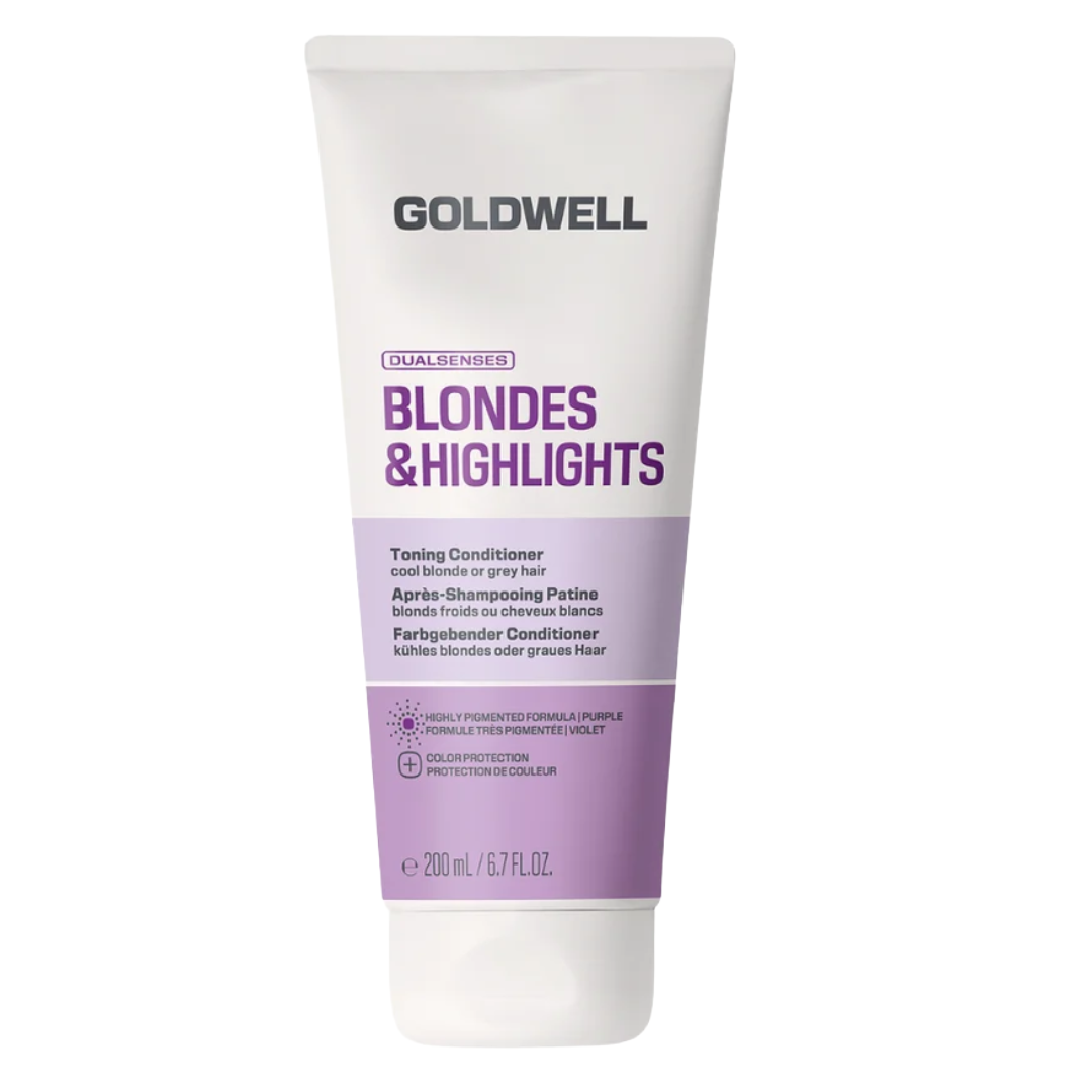 Goldwell Dualsenses Blondes & Highlights Toning Conditioner PURPLE 200ml