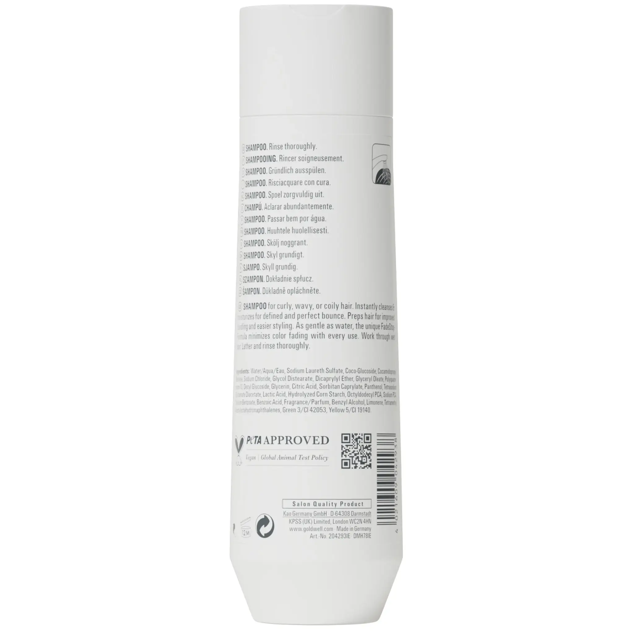 Goldwell Dualsenses Curls & Waves Bundling Shampoo 250ml, foto 2 van 2