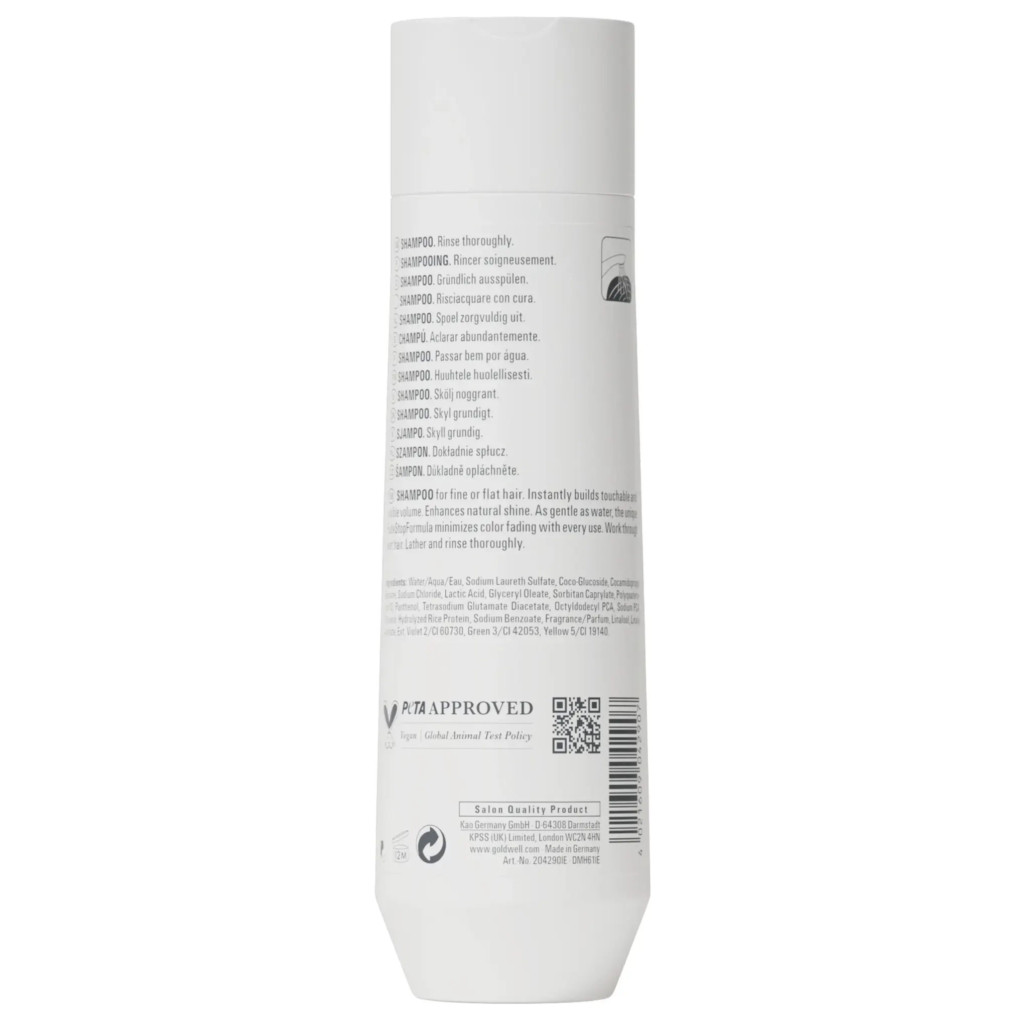 Goldwell Dualsenses Ultra Volume Shampoo 250ml, foto 2 van 2