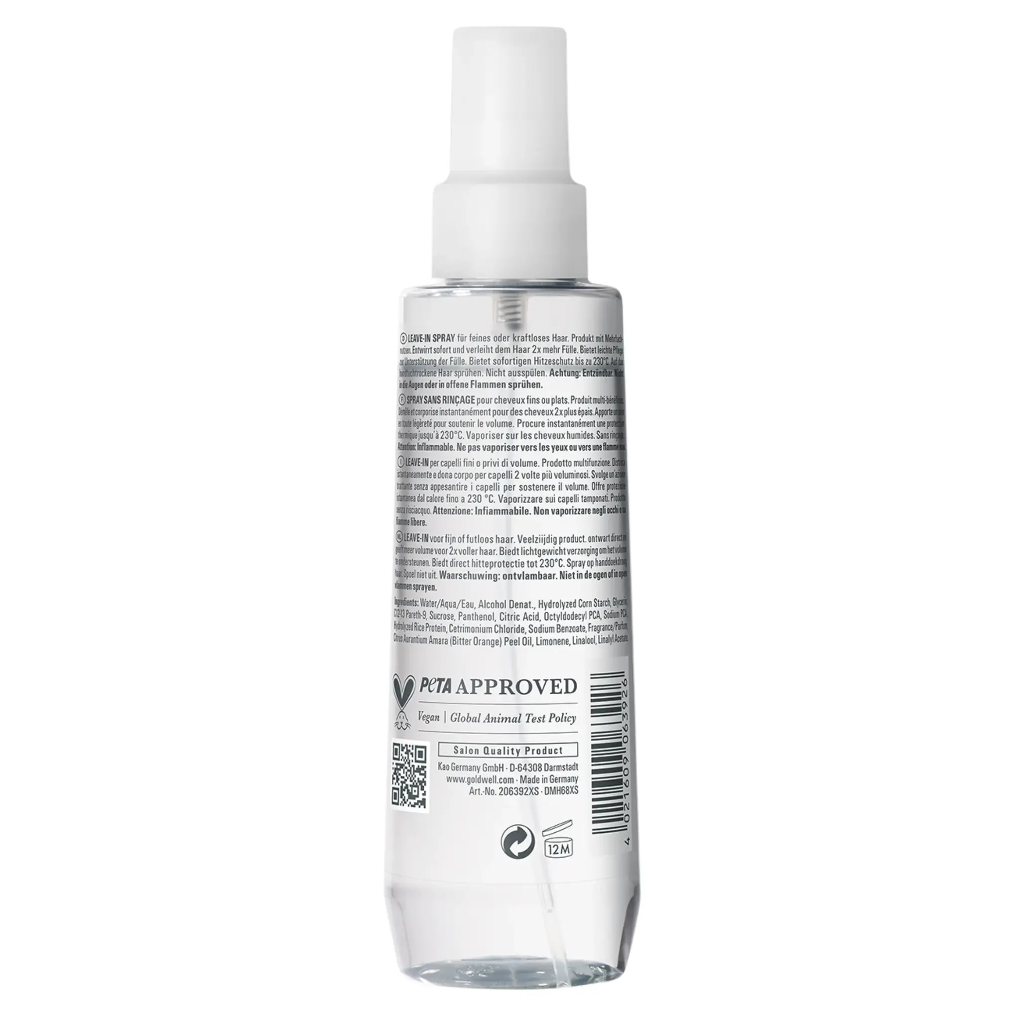Goldwell Dualsenses Ultra Volume Spray 150ml, foto 2 van 2