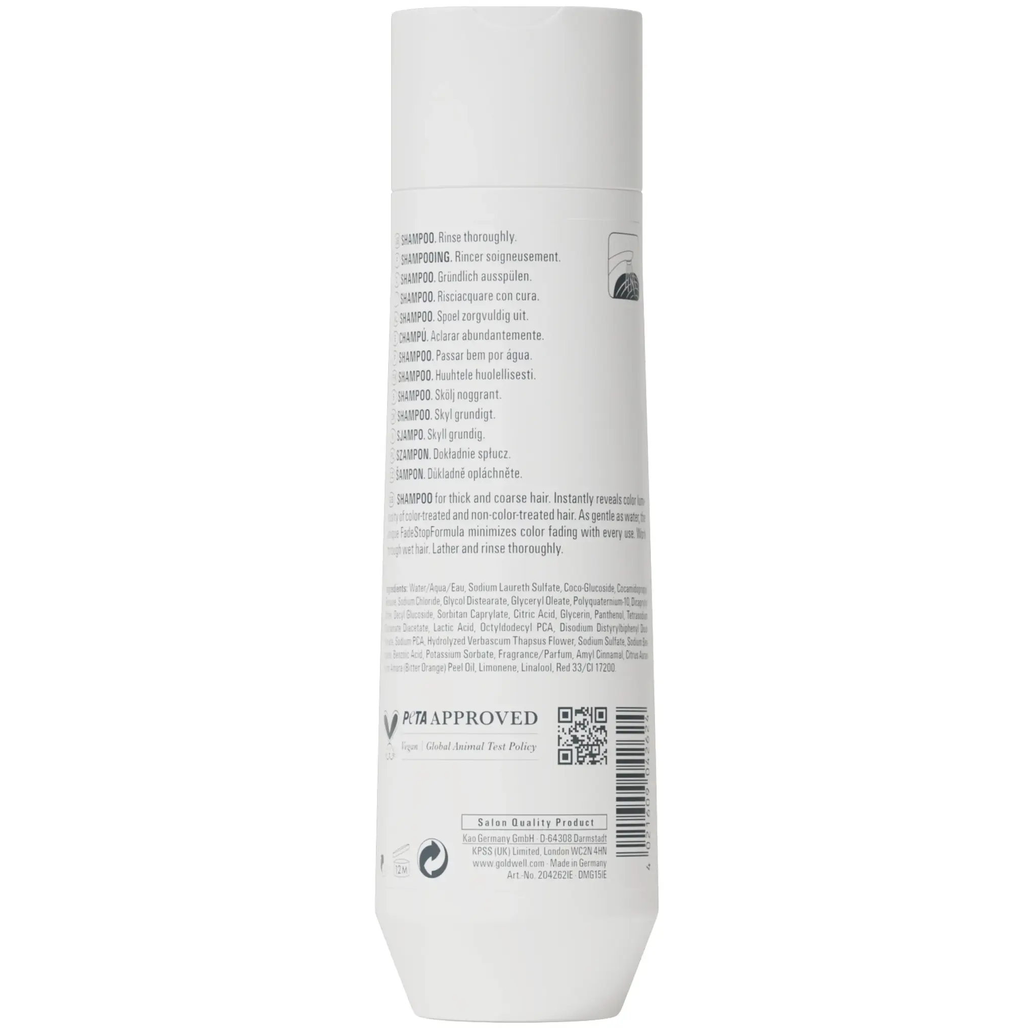 Goldwell Dualsenses Color Extra Rich Brilliance Shampoo 250ml, foto 2 van 2
