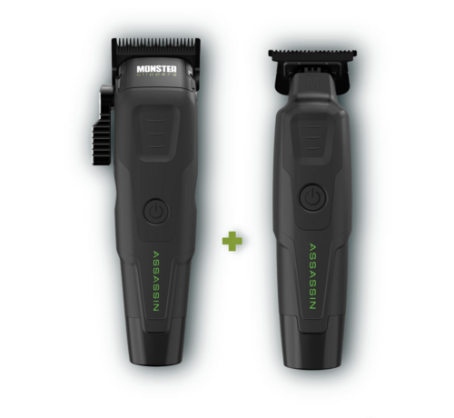 Monster Clippers Assassin Tondeuse + Assassin Trimmer Set
