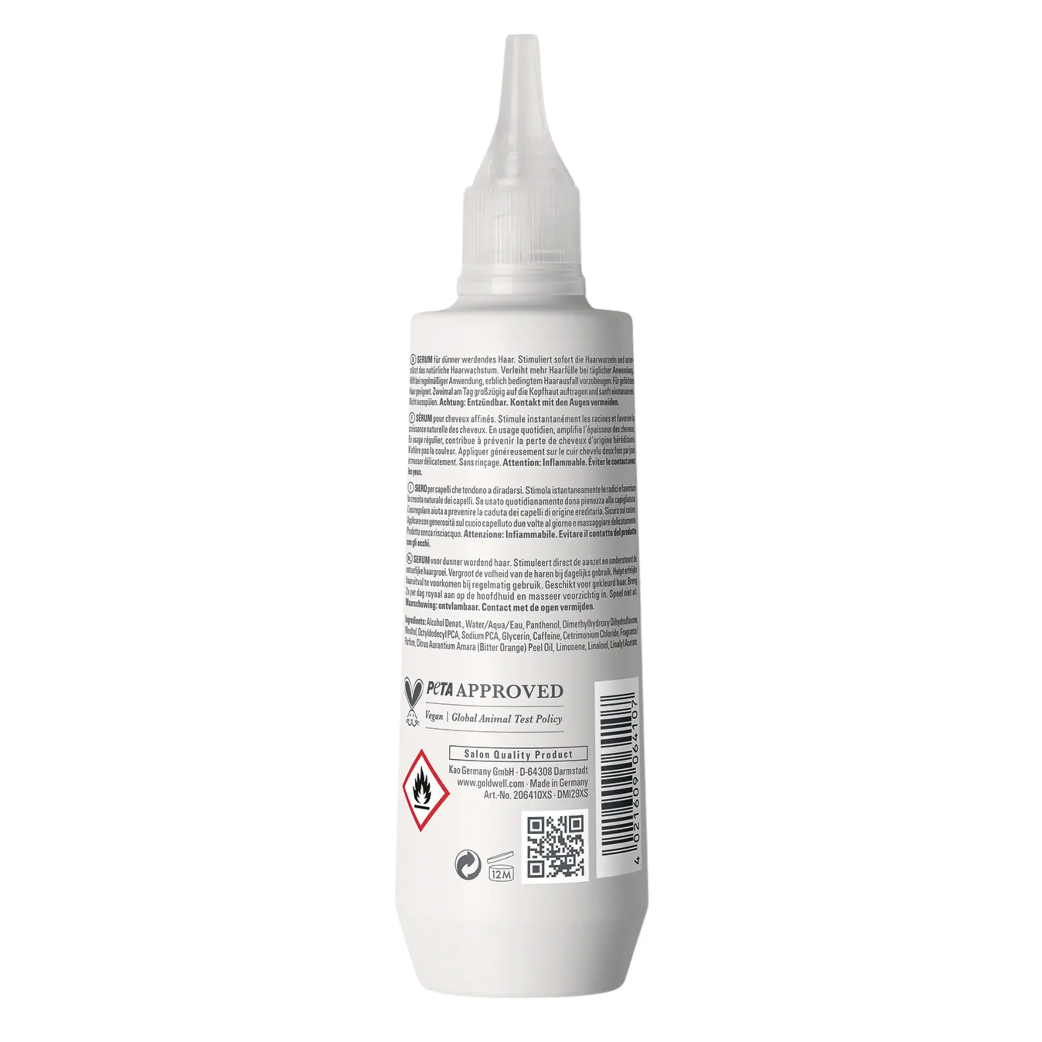 Goldwell Dualsenses Scalp Specialist Anti-Hair Loss Serum GLOBAL 150ml, foto 2 van 2