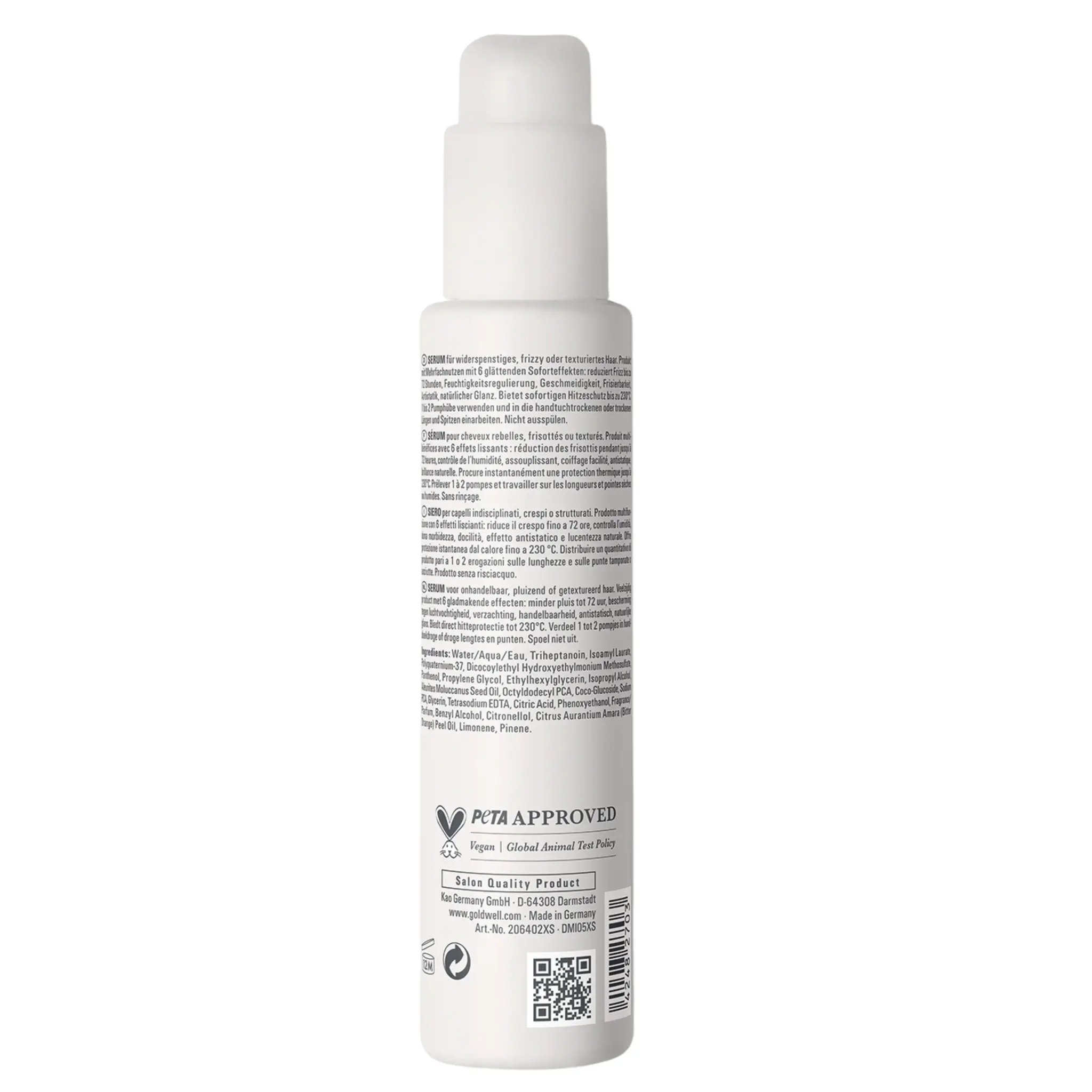 Goldwell Dualsenses Just Smooth 6 Effects Serum 100ml, foto 2 van 2