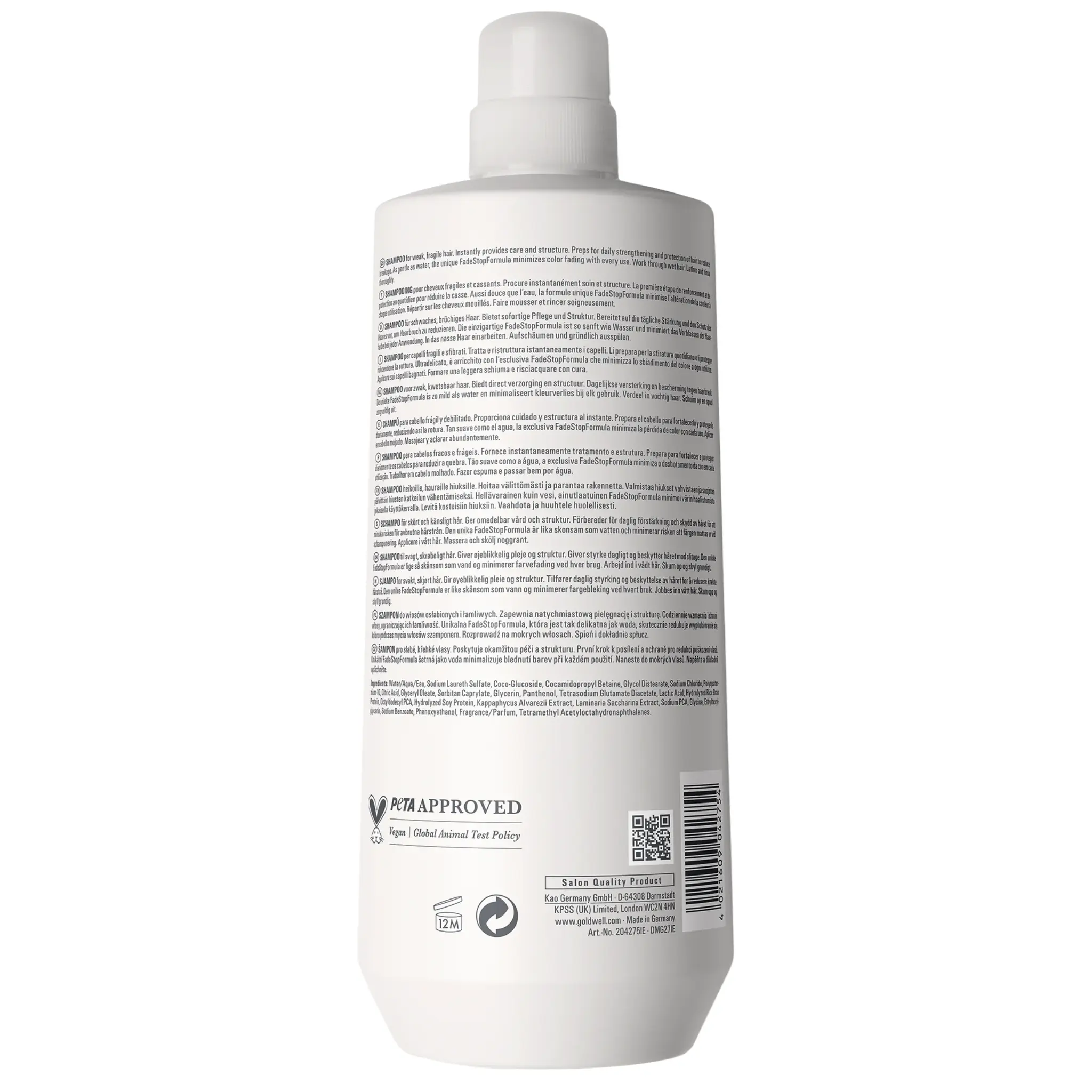 Goldwell Dualsenses Bond Pro Fortifying Shampoo 1000ml, foto 2 van 2