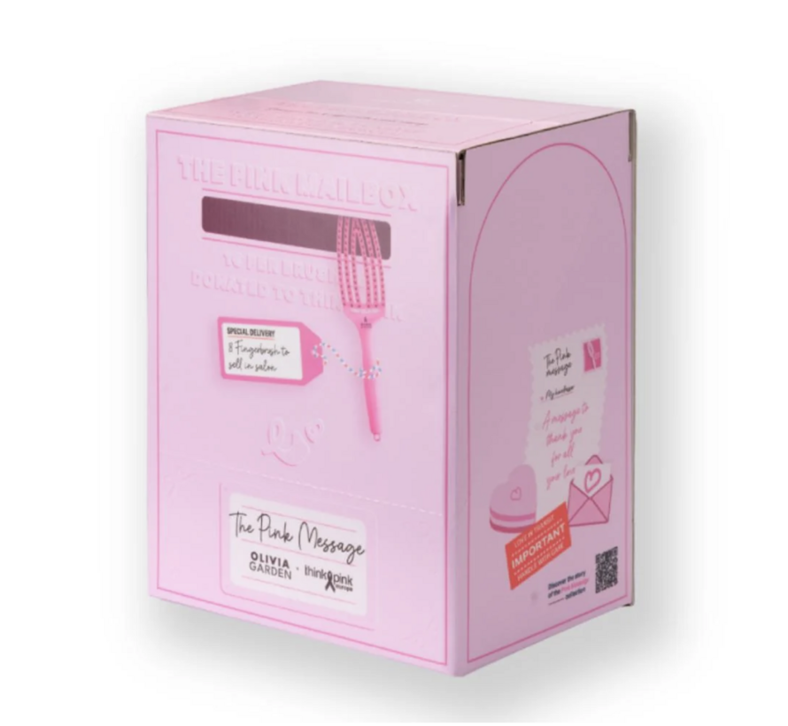 Olivia Garden Fingerbrush Think Pink 2026 Borstel Set