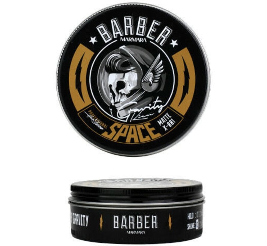 Hair Styling Matte Space Wax 100 ml  - 12 STUKS