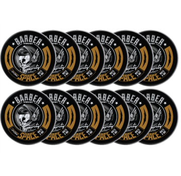 MARMARA BARBER Hair Styling Matte Space Wax 100 ml - 12 STUKS