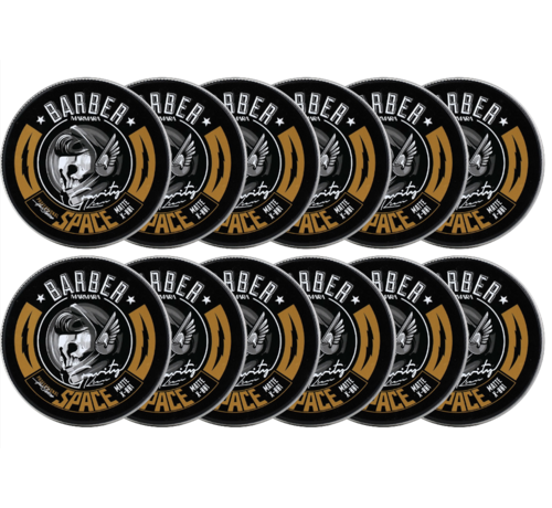 MARMARA BARBER Hair Styling Matte Space Wax 100 ml  - 12 STUKS