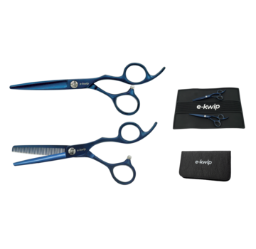 E-Kwip Talent Set BLUE Knipschaar 5.75" + Coupeschaar 5.75"