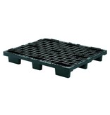 Nestable plastic export pallet 1200x1000x160 mm with 9 feet