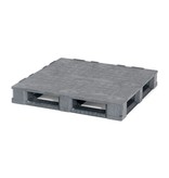 Plastic Container Pallet 1140x1140x165 mm, 6 runners  closed deck