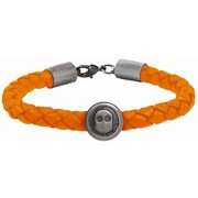 Ghost Rockers Ghost Rockers Armband gevlochten oranje