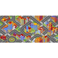 Non-License Speelkleed Big City: 95x200 cm (RBIGCGA-97095200T06)