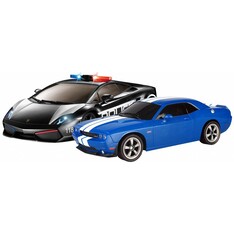 Auldey Auto RC Auldey 1:16 Gallardo VS Challenger SRT8 (YW299911-4)