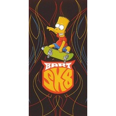 Simpsons Badlaken Simpsons SK8: 70x140 cm