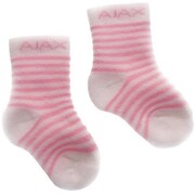 AJAX Amsterdam Baby sokjes ajax roze/strepen