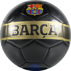 Barcelona FC Bal barcelona leer groot zwart carbon (106457)