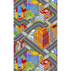 Non-License Speelkleed Big City: 100x165 cm (RBIGCGA-97100165T06)