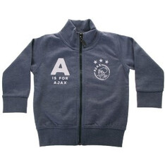 AJAX Amsterdam Baby baseball jacket blauw: A is for Ajax