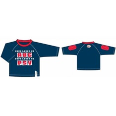 PSV Eindhoven Baby t-shirt psv longsleeves donkerblauw ABC