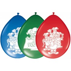 Kabouter Plop Plop Ballonnen 8 stuks