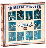 Eureka 10 Metal Puzzles (blauw)
