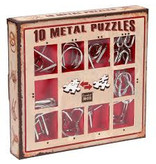 Eureka 10 Metal Puzzles (rood)