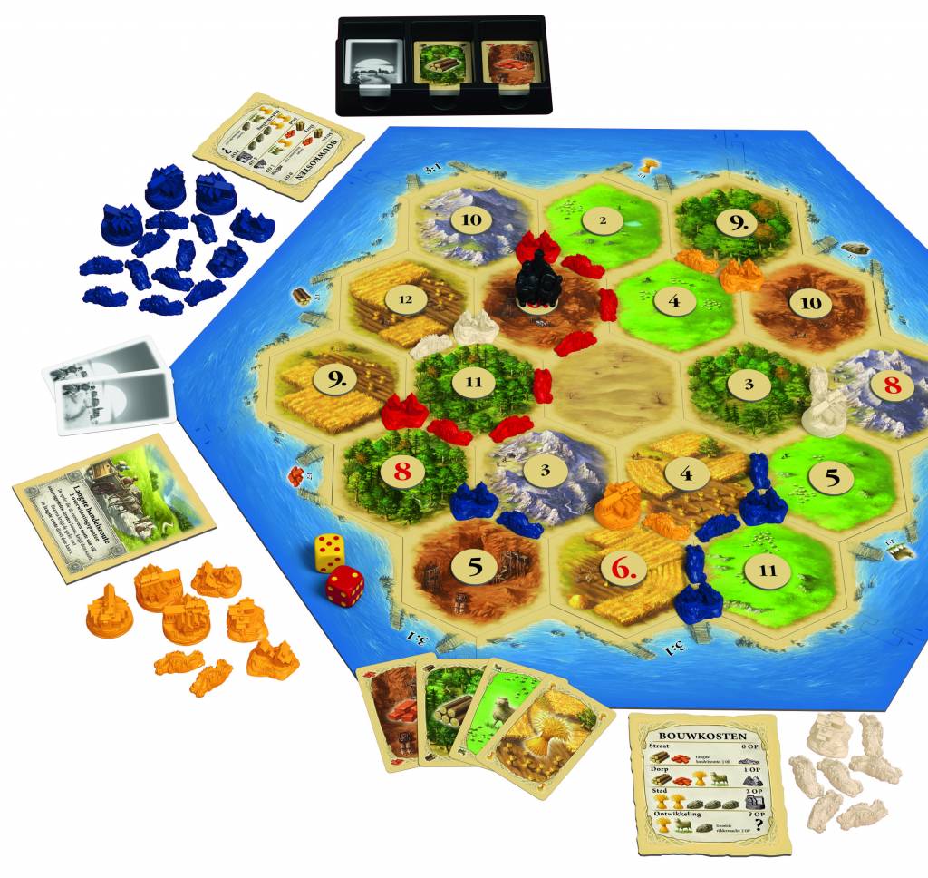 vernieuwen Tegenstander verwijderen De Dobbelsteen - Kolonisten van Catan 6e Editie | De Dobbelsteen