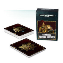 Warhammer 40,000 8th Edition Datacards Imperium: Adeptus Custodes