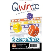 Qwinto scorebloks - Uitbreiding